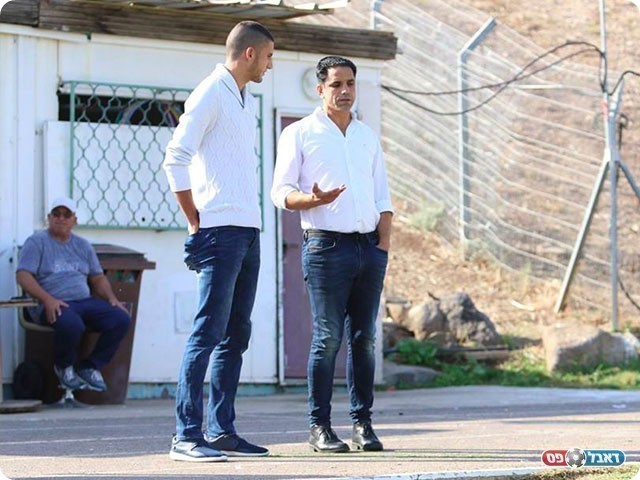 איתן טייב ובאסל טאהא (עודד חסין)